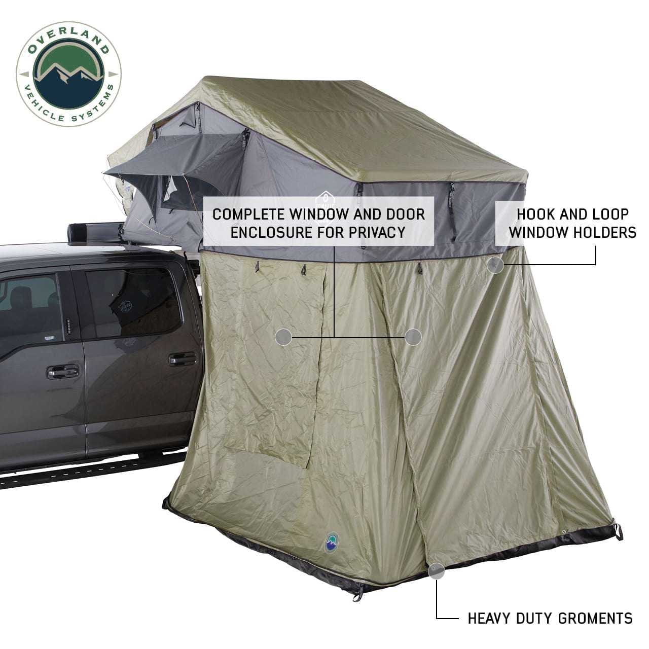 Nomadic 4 Extended Roof Top Tent Annex